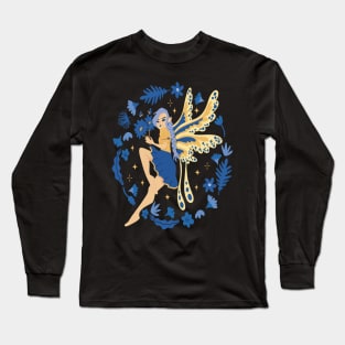 Fairy and Flowers Long Sleeve T-Shirt